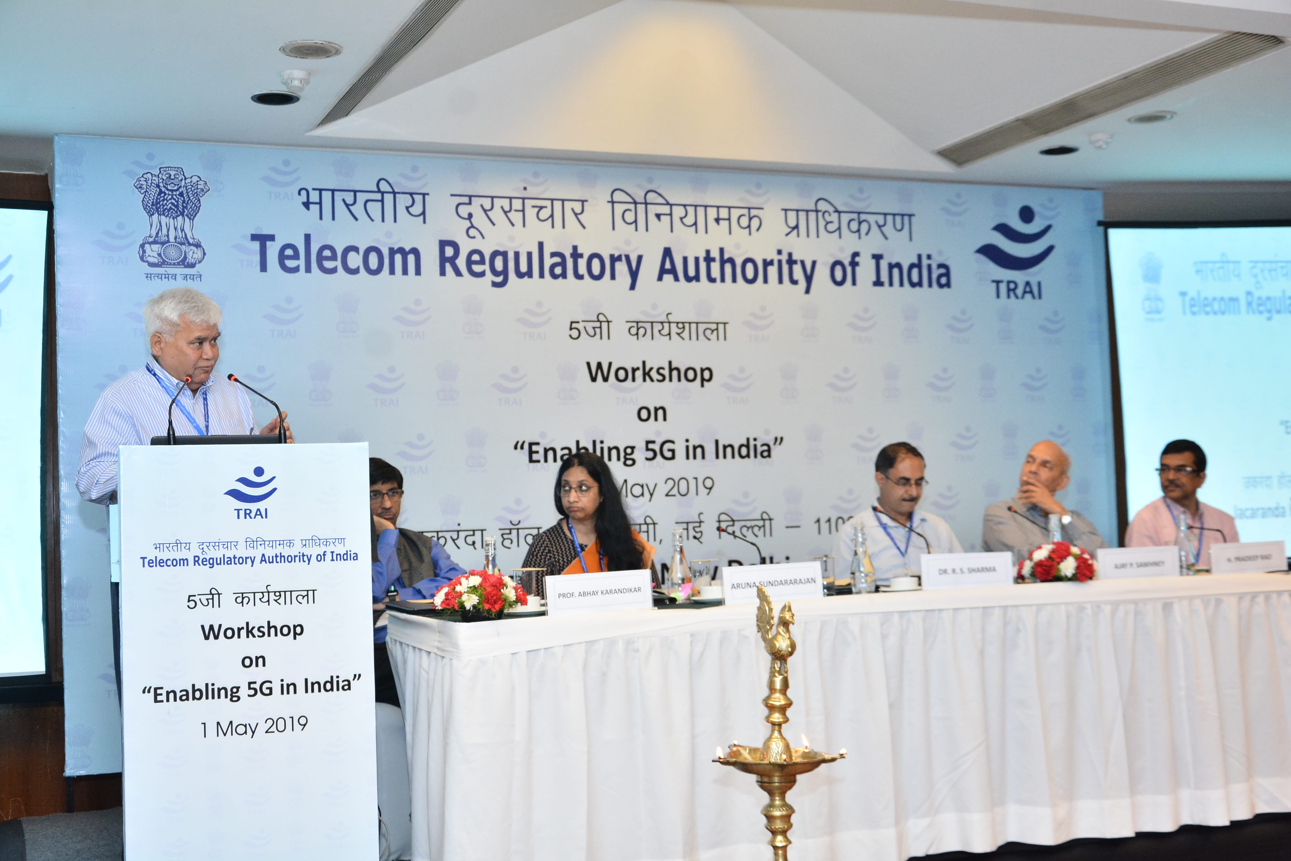 Workshop on ''Enabling 5G in India'' - 01 May 2019