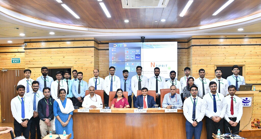 Interaction -TRAI with ITS and IRRS officer Trainees